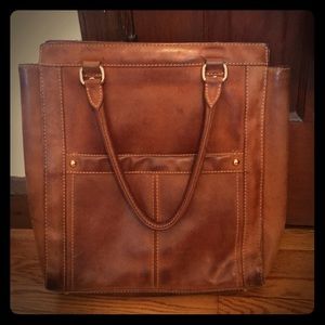 JCrew Leather Tote